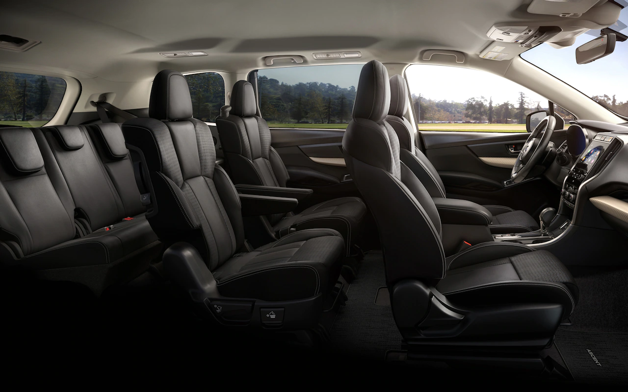 2022 Subaru Ascent with Slate Black Cloth interior