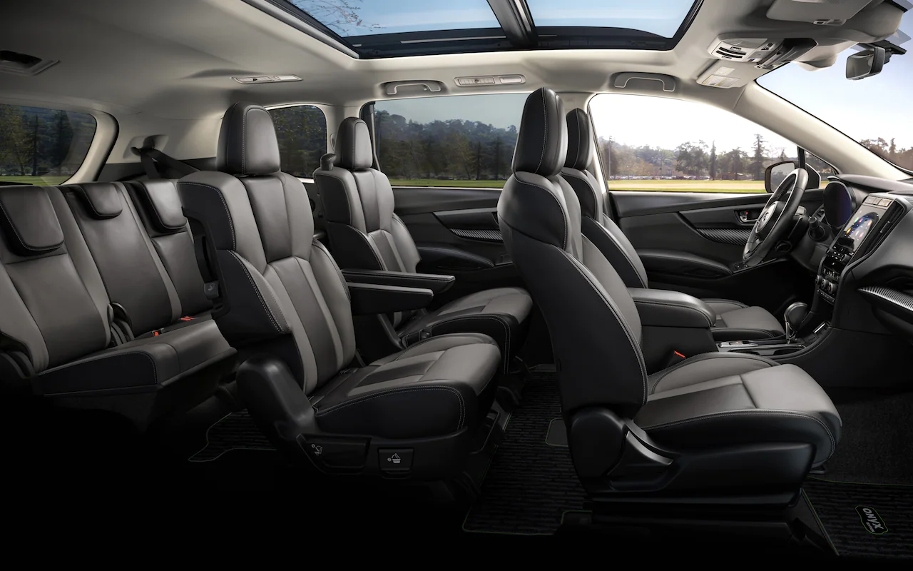 2022 Subaru Ascent Onyx with Gray StarTex interior